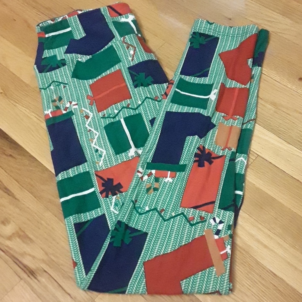 Lularoe Christmas leggings OS one size